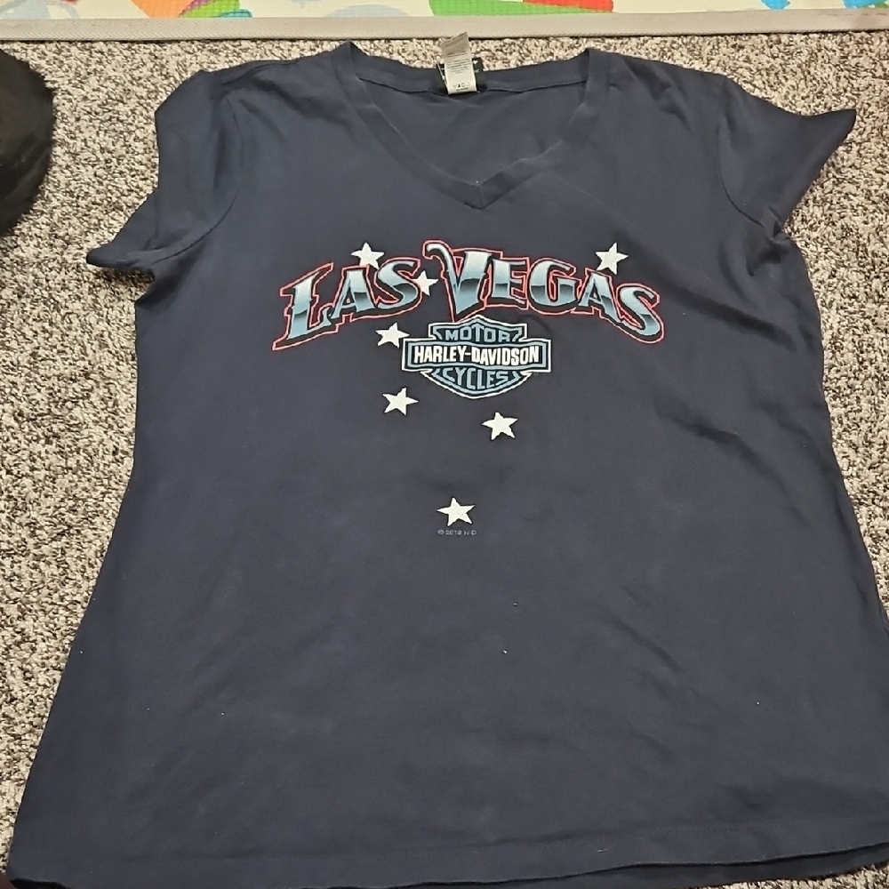 Harley-Davidson Dark Blue Las Vegas Tee